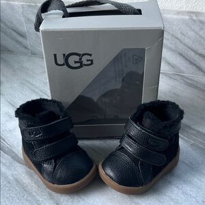 UGG Black and Brown Kids Boots